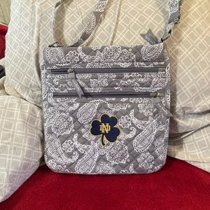 Vera Bradley Notre Dame Crossbody